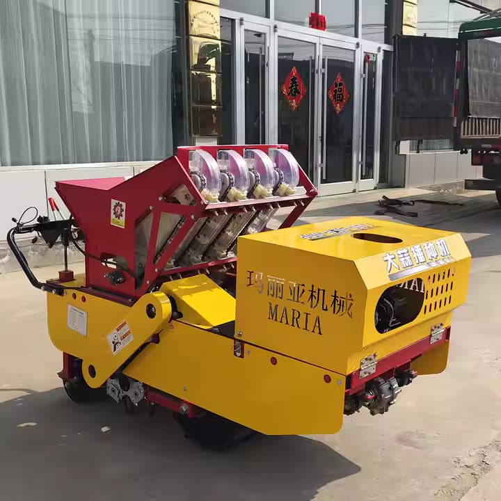 Smart Garlic Planter Planter contrôlé par les semences contrôlées Exportation de données en temps réel pour Precision Agriculture